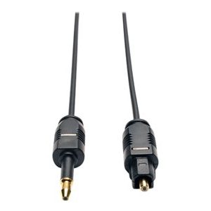Tripp Lite   10ft Toslink to Mini Toslink Ultra Thin Digital SPDIF Audio Cable 10′ 3M 3 Meter digital audio cable (optical) SPDIF 10 ft A104-03M