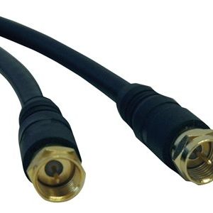 Tripp Lite   6ft Home Theater RG59 Coax Cable with F-Type Connectors 6′ RF cable 6 ft A200-006