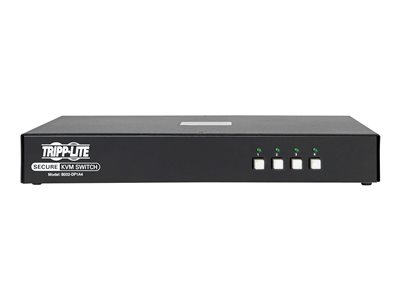 Tripp Lite   Secure KVM Switch, DisplayPort to DisplayPort 4 Ports, 4K, NIAP PP3.0 Certified, Audio, Single Monitor KVM / audio switch 4 ports… B002-DP1A4