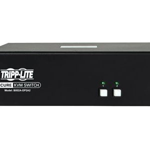 Tripp Lite   Secure KVM Switch 2-Port Dual-Monitor DisplayPort 4K NIAP TAA KVM / audio / USB switch 2 ports TAA Compliant B002A-DP2A2