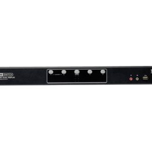 Tripp Lite   4-Port Dual Monitor DVI KVM Switch with Audio and USB 2.0 Hub KVM / audio / USB switch 4 ports TAA Compliant B004-2DUA4-K