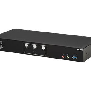 Tripp Lite   2-Port HDMI Dual-Display KVM Switch 4K 60 Hz, USB 3.2 Gen 1, HDCP 2.2, USB Sharing KVM / audio / USB switch 4 ports B006-HD2UA2