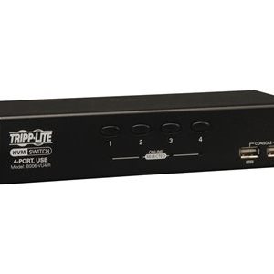 Tripp Lite   4-Port Desktop USB KVM Switch KVM switch 4 ports B006-VU4-R