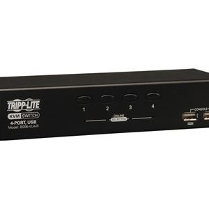 Tripp Lite 4-Port Desktop USB KVM Switch KVM switch 4 ports B006-VU4-R Tripp Lite 4-Port Desktop USB KVM Switch KVM switch 4 ports B006-VU4-R