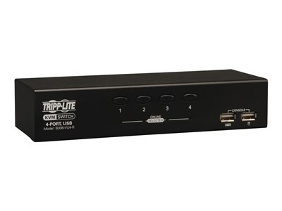 Tripp Lite   4-Port Desktop USB KVM Switch KVM switch 4 ports B006-VU4-R