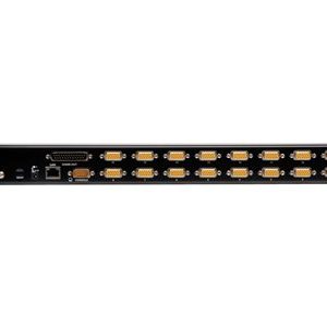 Tripp Lite   16-Port Rackmount KVM Switch w/ Built in IP and On Screen Display 1U KVM switch 16 ports rack-mountable B022-U16-IP