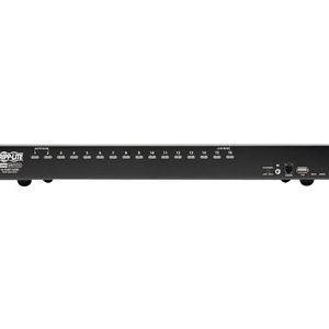 Tripp Lite   HDMI/USB KVM Switch 16-Port with Audio/Video and USB Peripheral Sharing, 1U Rack-Mount KVM / audio switch 16 ports rack-mountable T… B024-HU16