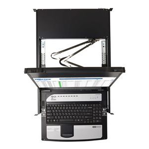 Tripp Lite DisplayPort KVM Console Switch 8-Port 17in LCD Dual Rail 1URM KVM console Full HD (1080p) 17″ TAA Compliant B030-DP08-17D Tripp Lite DisplayPort KVM Console Switch 8-Port 17in LCD Dual Rail 1URM KVM console Full HD (1080p) 17″ TAA Compliant B030-DP08-17D