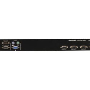 Tripp Lite   4-Port Rackmount USB / PS2 KVM Switch w/ On-Screen Display 1U KVM switch 4 ports rack-mountable B042-004