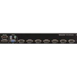 Tripp Lite   8-Port Rackmount USB / PS2 KVM Switch w/ On-Screen Display 1U KVM switch 8 ports rack-mountable B042-008