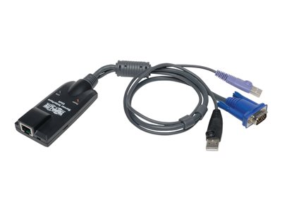 Tripp Lite   USB Server Interface Unit Virtual Media & CAC B064 Cat5 KVM TAA KVM / USB extender TAA Compliant B055-001-UV2CAC