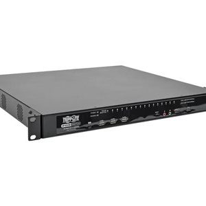 Tripp Lite   16-Port KVM Switch Cat5 Over IP 1 Local 2 Remote User 1U TAA GSA KVM switch 16 ports TAA Compliant B064-016-02-IPG