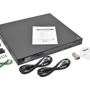 Tripp Lite   32-Port KVM Switch Cat5 Over IP 1 Local 2 Remote User 1U TAA GSA KVM switch 32 ports TAA Compliant B064-032-02-IPG