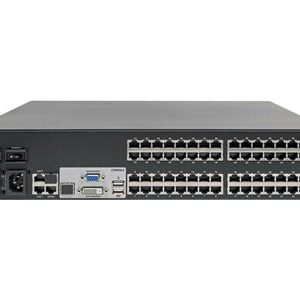 Tripp Lite   Cat5 KVM Switch Over IP 64-Port w/Virtual Media 9 Users 1URM TAA KVM switch 64 ports rack-mountable TAA Compliant B064-064-08-IPG