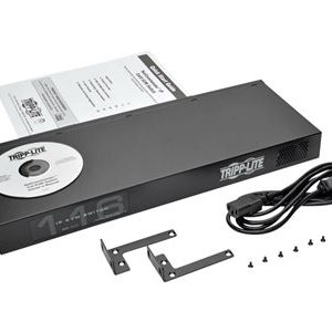 Tripp Lite   16-Port Cat5 IP KVM Switch Compact 1+1 User Rackmount TAA KVM switch 16 ports rack-mountable TAA Compliant B072-016-1-IP