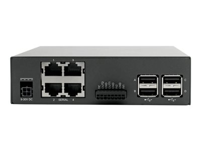 Tripp Lite 4-Port Console Server with Dual GB NIC, 4G, Flash & 4 USB Ports  console server TAA Compliant B093-004-2E4U