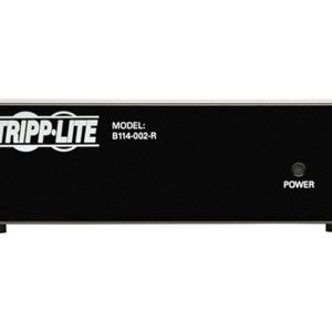 Tripp Lite 2-Port VGA / SVGA Video Splitter Signal Booster High Resolution Video video splitter 2 ports B114-002-R Tripp Lite 2-Port VGA / SVGA Video Splitter Signal Booster High Resolution Video video splitter 2 ports B114-002-R