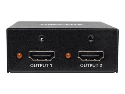 Tripp Lite   2-Port 4K 3D HDMI Splitter, HDMI, HDCP 2.2, Ultra HD 4K x 2K Audio/Video, 3840 x 2160 @ 60 Hz, HDR, TAA video/audio splitter 2… B118-002-UHD-2