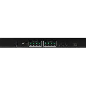 Tripp Lite   4×2 HDMI Matrix Switch/Splitter with Audio Extractor 4K @ 60Hz 4×2 matrix switcher / splitter / audio disembedder B118-2X4-4K-A