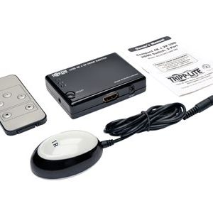 Tripp Lite   3 Port HDMI Mini Switch for Video and Audio 4K x 2K UHD 30 Hz video/audio switch 3 ports B119-003-UHD-MN