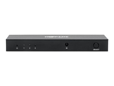 Tripp Lite   3-Port HDMI Switch for Video & Audio 4K x 2K UHD 60 Hz w Remote video/audio switch 3 ports B119-003-UHD