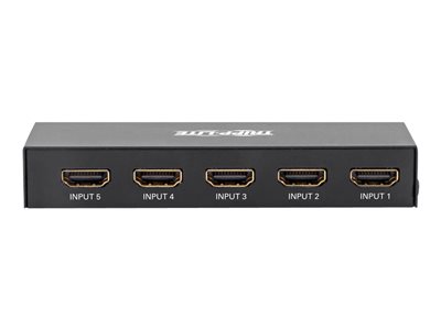 Tripp Lite   5-Port HDMI Switch with Remote Control 4K x 2K @ 60 Hz (HDMI F/5xF), 3D, HDMI 2.0, HDCP 2.2, EDID video/audio switch 5 ports B119-005-UHD