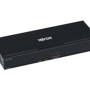 Tripp Lite HDMI over Cat6 Splitter/Extender with PoC, 4 Ports 4K x 2K @ 60 Hz, 4:4:4, HDR, 125 ft. (38.1 m), TAA video/audio extender HDMI TA… B127-004-H Tripp Lite HDMI over Cat6 Splitter/Extender with PoC, 4 Ports 4K x 2K @ 60 Hz, 4:4:4, HDR, 125 ft. (38.1 m), TAA video/audio extender HDMI TA… B127-004-H