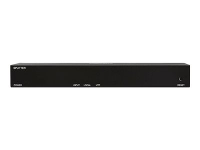 Tripp Lite   HDMI over Cat6 Splitter 4-Port 4K 60 Hz, HDR, 4:4:4, PoC, HDCP 2.2, 230 ft. (70.1 m), TAA video/audio extender TAA Compliant B127A-004-BH