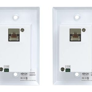 Tripp Lite HDMI over Cat6 Extender Kit, Wallplate Transmitter and Receiver, 4K 60Hz, 4:4:4, IR, PoC, HDR, HDCP 2.2, 230 ft., TAA video/au… B127A-1A1-FHFH Tripp Lite HDMI over Cat6 Extender Kit, Wallplate Transmitter and Receiver, 4K 60Hz, 4:4:4, IR, PoC, HDR, HDCP 2.2, 230 ft., TAA video/au… B127A-1A1-FHFH