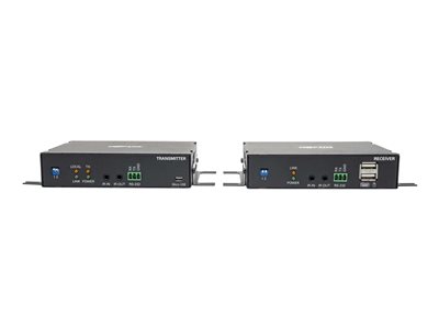 Tripp Lite   DisplayPort over Fiber Extender Kit 4K @ 30 Hz, RS-232, IR, USB, Duplex Singlemode LC, 6.2 mi., TAA transmitter and receiver… B127F-1A1-SM-DD