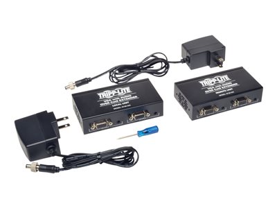 Tripp Lite   VGA over Cat5 Cat6 Monitor Video Extender 2 Local 2 Remote EDID 60Hz video extender B130-202