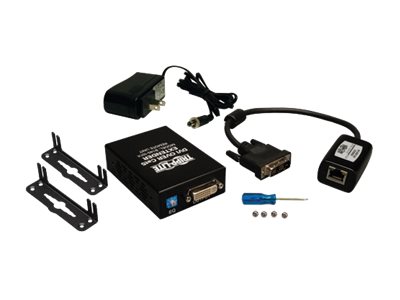 Tripp Lite   DVI Over Cat5/Cat6 Video Extender Kit Transmitter Receiver 200′ video extender B140-101X