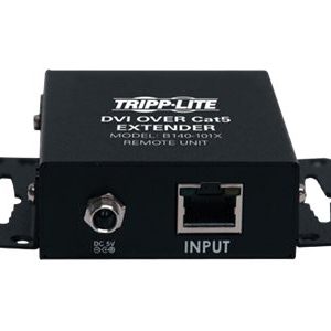 Tripp Lite   DVI Over Cat5/Cat6 Video Extender Kit Transmitter Receiver 200′ video extender B140-101X