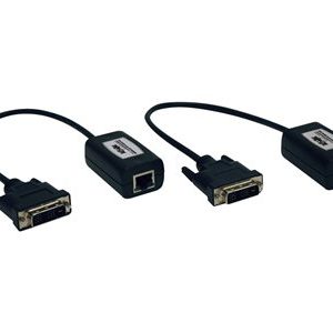 Tripp Lite   DVI Over Cat5/Cat6 Passive Video Extender Kit Transmitter Receiver 100′ video extender B140-101