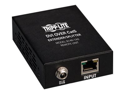 Tripp Lite   DVI Over Cat5/Cat6 Active Video Extender Remote Video Receiver 1920 x 1080 200′ video extender B140-1A0