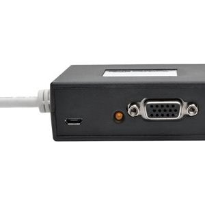 Tripp Lite   2-Port Mini DisplayPort to VGA Video Splitter 1080p 1920 x 1080 60Hz video splitter 2 ports TAA Compliant B155-002-VGA
