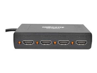 Tripp Lite   4-Port Mini DisplayPort to HDMI Multi Stream Transport Hub 4Kx2K @ 24/30Hz video/audio splitter 4 ports TAA Compliant B155-004-HD-V2