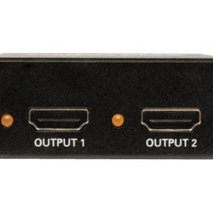 Tripp Lite   2-Port Video Displayport to 2 X HDMI Monitor Video Splitter 4Kx2K @ 24/30HZ TAA GSA video/audio splitter 2 ports rack-mountable… B156-002-HDMI