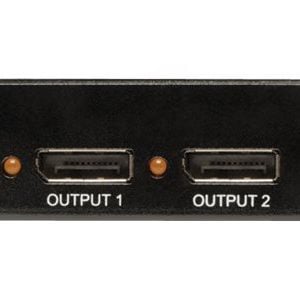 Tripp Lite   2-Port Displayport Multi Display Splitter Expander Booster TAA video/audio splitter 2 ports rack-mountable TAA Compliant B156-002