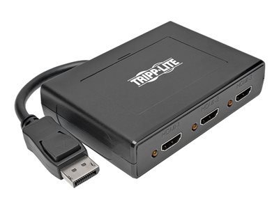 Tripp Lite   3-Port DisplayPort to HDMI Multi Stream Transport Hub MST 4K x 2K @ 24/30Hz video/audio splitter 3 ports TAA Compliant B156-003-HD-V2