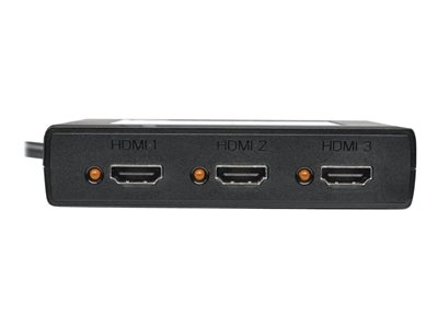 Tripp Lite   3-Port DisplayPort to HDMI Multi Stream Transport Hub MST 4K x 2K @ 24/30Hz video/audio splitter 3 ports TAA Compliant B156-003-HD-V2