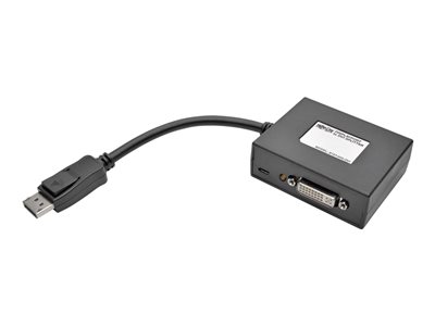 Tripp Lite   2-Port DisplayPort to DVI Video Splitter 1080p 1920 x 1080 60Hz video splitter 2 ports B157-002-DVI