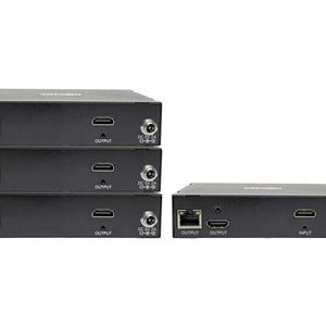 Tripp Lite   DVI/HDMI over Cat5/6 Splitter/Extender Kit 1080p @ 60 Hz, RS-232, IR Control, 656 ft. (200 m), TAA transmitter + 3 receivers vi… B160-301-HDSI