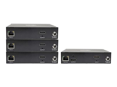 Tripp Lite   DVI/HDMI over Cat5/6 Splitter/Extender Kit 1080p @ 60 Hz, RS-232, IR Control, 656 ft. (200 m), TAA transmitter + 3 receivers vi… B160-301-HDSI