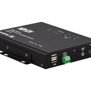 Tripp Lite   HDMI over IP Extender Receiver 4K, 4:4:4, PoE, 328 ft. (100 m) video/audio/USB/network extender 10Mb LAN, 100Mb LAN, GigE, HDMI B162-100-POE