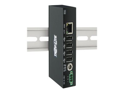 Tripp Lite   USB over Cat5/6 Extender Kit 4-Port Industrial with ESD Protection USB 2.0, 150 ft., Black, TAA USB extender USB, USB 2.0 TAA Co… B203-104-IND