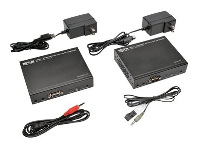Tripp Lite   HDBaseT HDMI Over Cat5e Cat6 Cat6a Extender Kit w/ Ethernet, Serial and IR Control 150m 500ft video/audio/infrared/serial/net… BHDBT-K-E3SI-ER