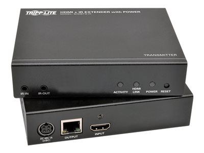Tripp Lite   HDBaseT HDMI Over Cat5e Cat6 Cat6a Extender Kit with Power / IR Control 4K x 2K 70m 230ft video/audio/infrared/serial extender TAA… BHDBT-K-PI