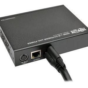 Tripp Lite HDBaseT HDMI Over Cat5e Cat6 Cat6a Extender Kit with Power / IR Control 4K x 2K 70m 230ft video/audio/infrared/serial extender TAA… BHDBT-K-PI Tripp Lite HDBaseT HDMI Over Cat5e Cat6 Cat6a Extender Kit with Power / IR Control 4K x 2K 70m 230ft video/audio/infrared/serial extender TAA… BHDBT-K-PI