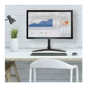 Tripp Lite   TV Desk Mount Monitor Stand Single-Display Swivel Tilt for 13″ to 27″ Displays stand for monitor (full-motion) DDR1327SE